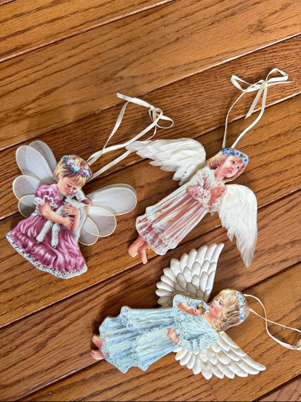 Vintage heavens little Angels Ornaments